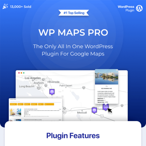 Wp Maps Pro Wordpress Plugin For Google Maps