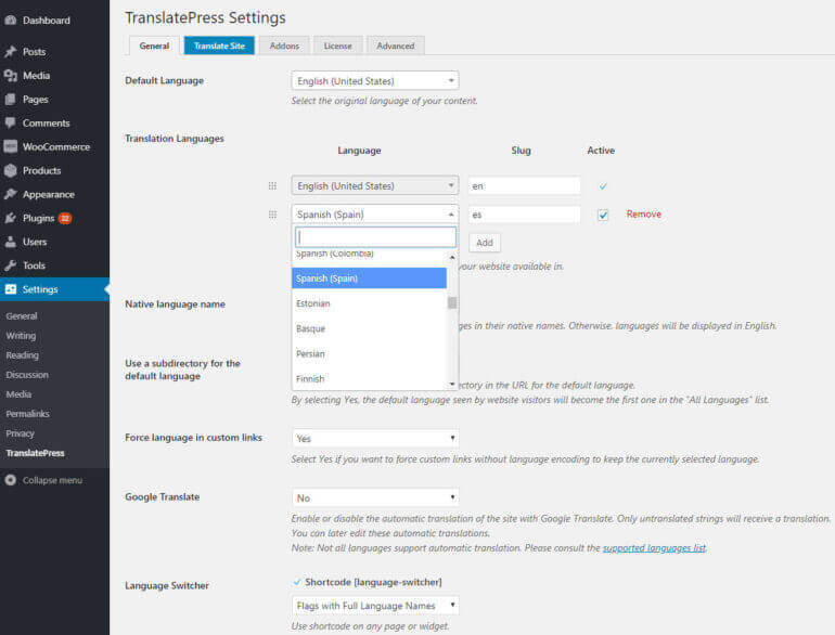 TranslatePress Pro - WordPress Translation Plugin Thats Anyone Can Use v2.4.0 + v1.2.2 Business